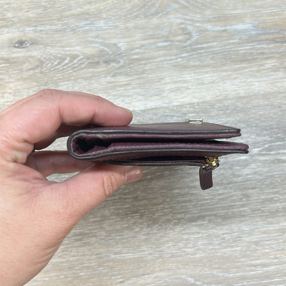 Kate Spade Burgundy Crossbody Bag with Chain Strap - Picture 13 of 15